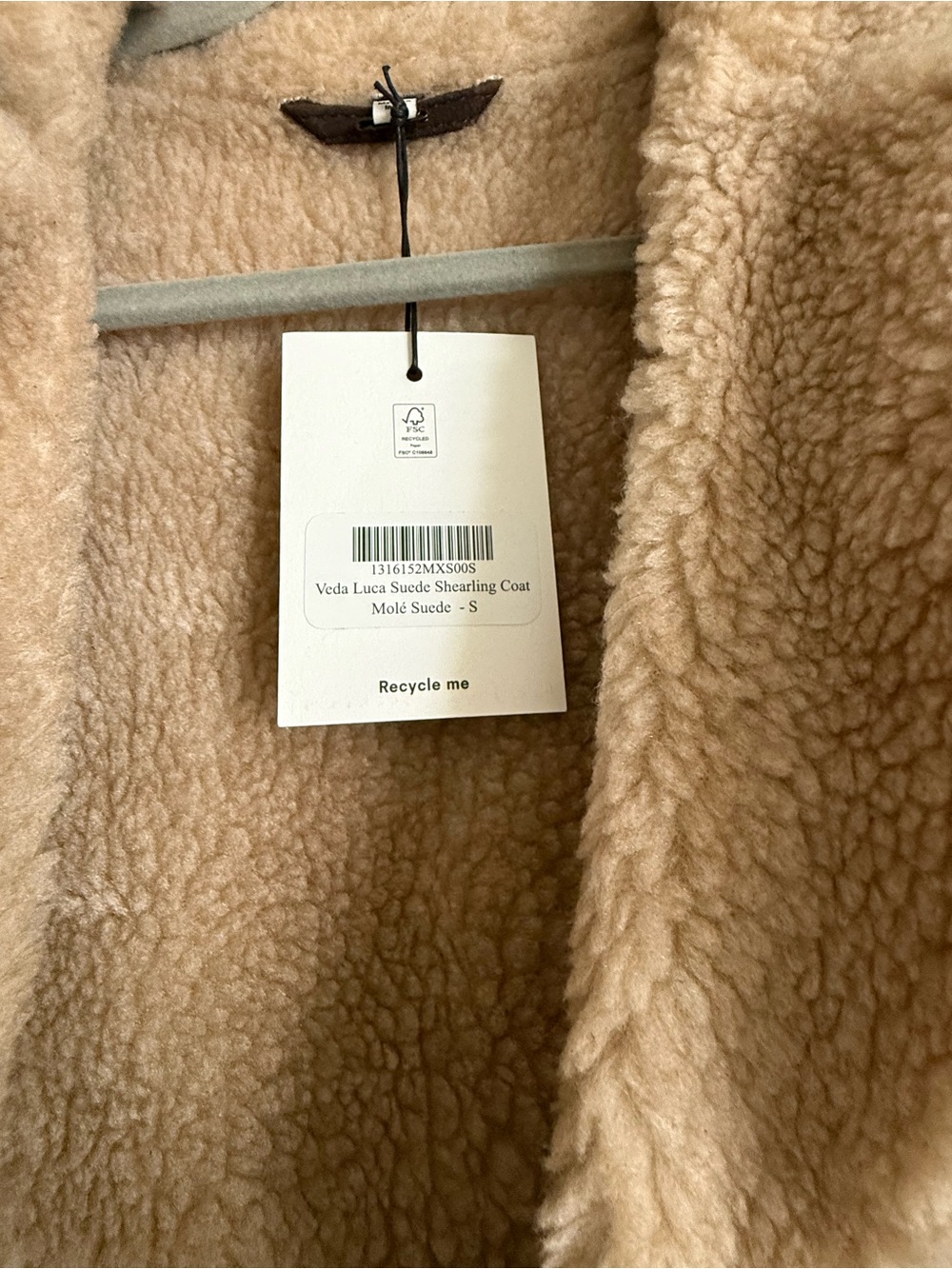 Reformation Veda Luca Suede Jacket NWT - Picture 4 of 4